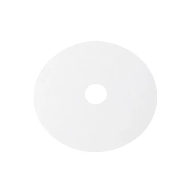 QAZQA Abdeckplatte weiß RAL 9016 11cm rund für Montageplatte