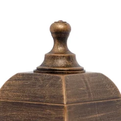 QAZQA Antike Wandleuchte Gold IP44 mit Bewegungsmelder - Capital