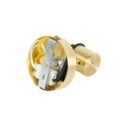 QAZQA Art Deco Deckenstrahler Gold mit Glas verstellbar – Laura