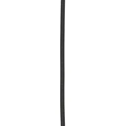 QAZQA Art Deco Hängelampe schwarz mit Rauchglas - Flore