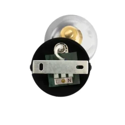 QAZQA Art Deco Spot Gold mit Rauchglas - Vidro