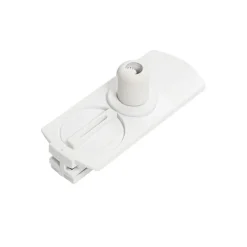 QAZQA Professional Art-Déco-Hängeleuchte Gold mit Opalglas inkl. Schienenadapter Weiß 1-phasig - Iconic Flore