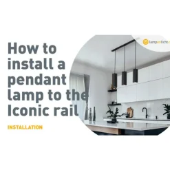 QAZQA Professional Art-Déco-Hängeleuchte Gold mit Opalglas inkl. Schienenadapter Weiß 1-phasig - Iconic Flore