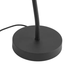 QAZQA Art-Deco-Tischleuchte Schwarz inkl. LED - Tableau