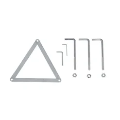 QAZQA Außenlaterne schwarz 220 cm 3-flammig IP44 - Havanna