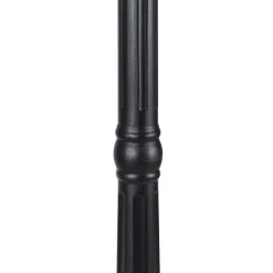 QAZQA Außenlaterne schwarz 220 cm 3-flammig IP44 - Havanna