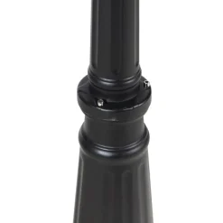 QAZQA Außenlaterne schwarz 220 cm 3-flammig IP44 - Havanna