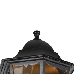 QAZQA Außenlaterne schwarz 220 cm 2-flammig IP44 - Havanna