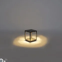 QAZQA Außenleuchte inkl. Solar, Bewegungsmelder und Dämmerungsschalter - Volendam