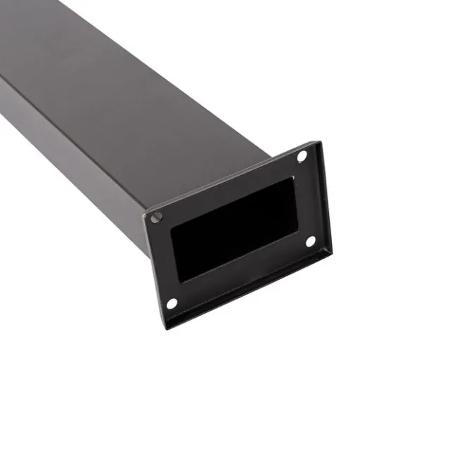 QAZQA Außenpfosten dunkelgrau 80 cm inkl. LED und Abblendlicht auf Solar - Sunnie