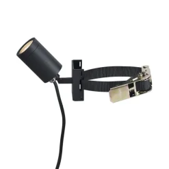 QAZQA Außenstrahler Schwarz für Baum GU10 50mm Drehbar und Neigbar IP65 - Solo