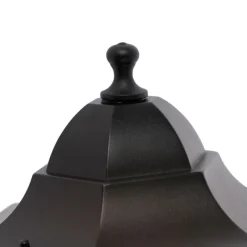 QAZQA Außenwandlaterne schwarz mit Bewegungssensor IP44 - Havanna