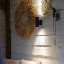 QAZQA Außenwandleuchte anthrazit IP44 - Duo