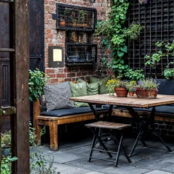 QAZQA Außenwandleuchte Anthrazit mit Bewegungssensor IP44 - Emmerald 1