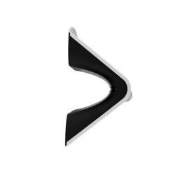 Shada Außenwandleuchte weiß 14,5 cm mit Abblendlicht und Solarsensor - Daya