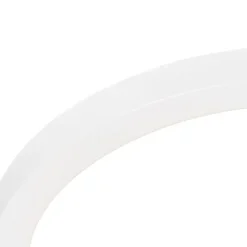 QAZQA Aufbau- oder Einbaustrahler weiß 30 cm inkl. LED 3-Stufen-Dim-to-Warm mit Dip-Schalter - Trans