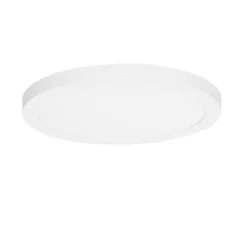 QAZQA Aufbau- oder Einbaustrahler weiß 30 cm inkl. LED 3-Stufen-Dim-to-Warm mit Dip-Schalter - Trans