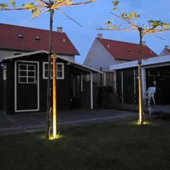 QAZQA Bodeneinbaustrahler für außen Edelstahl gebürstet 10,5 cm IP65 - Basic Square