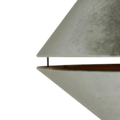 QAZQA Bogenlampe aus Messing mit schwarzem und doppeltem Samtschirm Grün - XXL