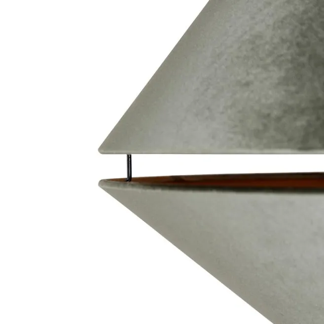 QAZQA Bogenlampe aus Messing mit schwarzem und doppeltem Samtschirm Grün - XXL