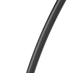 QAZQA Bogenlampe schwarz Veloursschirm schwarz mit Gold 50 cm - XXL