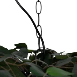 Trio Leuchten Boho-Hängelampe Grün 4-flammig - Leavy