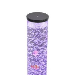 QAZQA Bubble Tube Schwarz 90cm inkl. LED RGB - Zoop