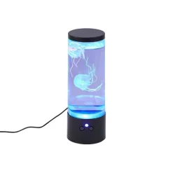 QAZQA Bubble Tube Schwarz 30cm inkl. LED RGB - Dweller