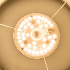 Kinder QAZQA Deckenleuchte blau 40 cm inkl. LED - Drum LED