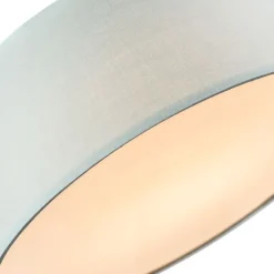 Kinder QAZQA Deckenleuchte grün 40 cm inkl. LED - Drum LED