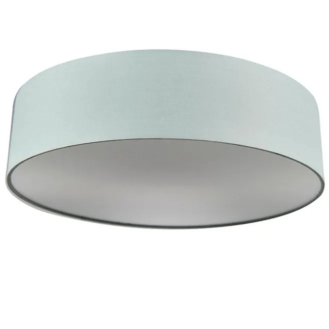 Kinder QAZQA Deckenleuchte grün 40 cm inkl. LED - Drum LED