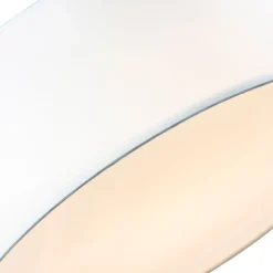 Kinder QAZQA Deckenleuchte weiß 30 cm inkl. LED - Drum LED