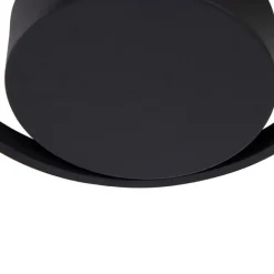 Trio Leuchten Design Deckenleuchte schwarz inkl. LED 3-stufig dimmbar - Krula