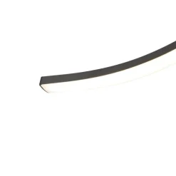 Trio Leuchten Design Deckenleuchte schwarz mit Holz inkl. LED 3-flammig - Vanesa