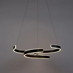 Trio Leuchten Design Hängelampe grau inkl. LED 3-stufig dimmbar - Frank