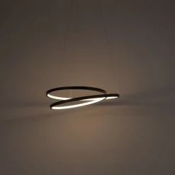 Paul Neuhaus Design Hängelampe schwarz 55cm inkl. LED dimmbar - Rowan