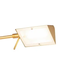 QAZQA Design Wandleuchte Bronze inkl. LED dimmbar - Notia