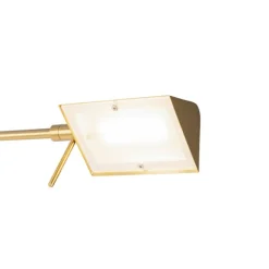 QAZQA Design Wandleuchte Messing inkl. LED dimmbar - Notia