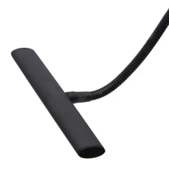 QAZQA Design Wandleuchte schwarz 18,5 cm inkl. LED mit Dimmer - Tableau