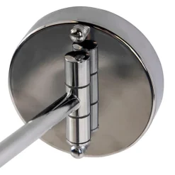 QAZQA Design Wandspiegel Chrom inkl. LED dunkel bis warm einstellbar IP44 - Vicino