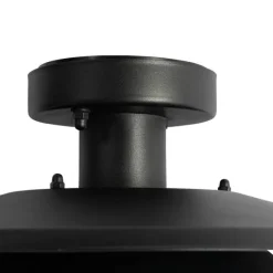 QAZQA Design-Außen-Deckenleuchte schwarz IP44 - Morty