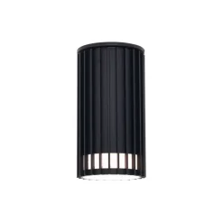 QAZQA Design-Deckenleuchte für den Außenbereich schwarz IP44 - Boris