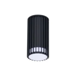 QAZQA Design-Deckenleuchte für den Außenbereich schwarz IP44 - Boris