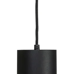 QAZQA Professional Design-Hängeleuchte schwarz inkl. Schienenadapter 1-phasig - Iconic Tubo