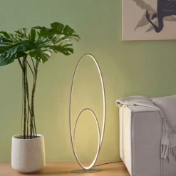 QAZQA Design-Stehleuchte Beige inkl. LED 3-Stufen-Dimmbar - Boomerang