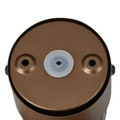 QAZQA Design-Wandleuchte Dunkelbronze inkl. LED IP44 - Lens