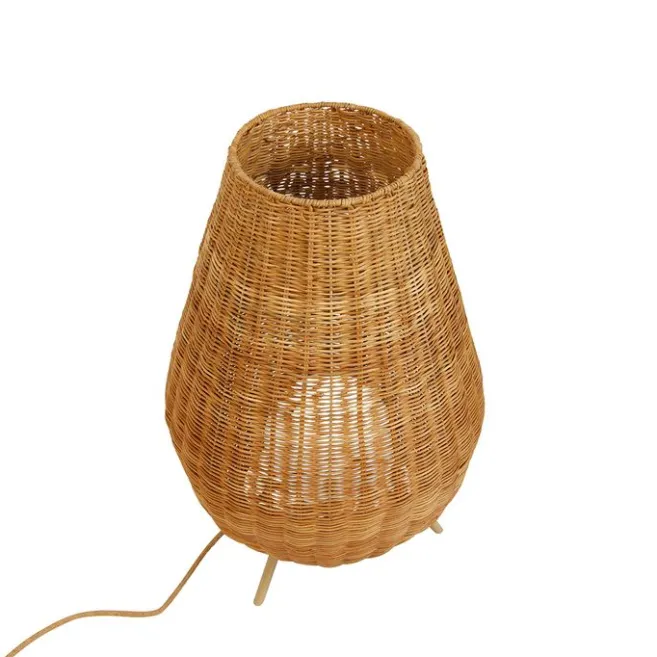 Newgarden Dimmbare Stehleuchte aus Rattan IP65 mit Fernbedienung - Saona