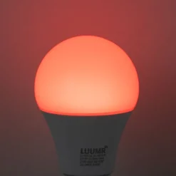 LUUMR E27 Dimmbare LED-Glühbirne A60 Opal 9W 806lm 2700-6500K