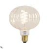 Calex E27 dimmbare LED-Lampe G125 Bernstein 4W 200 lm 2000K