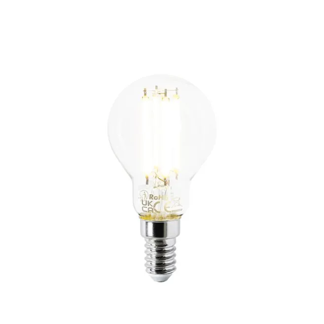 LUEDD E14 LED-Lampe P45 klar 2,2W 470 lm 2700K